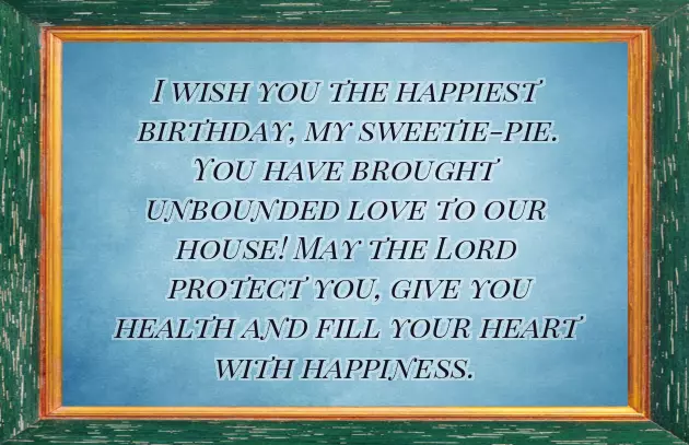 Happy Birthday To Little Girl Wishes