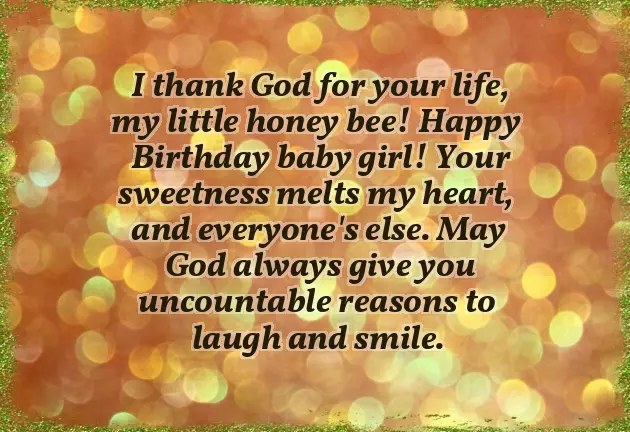 Happy Birthday For Girl Baby