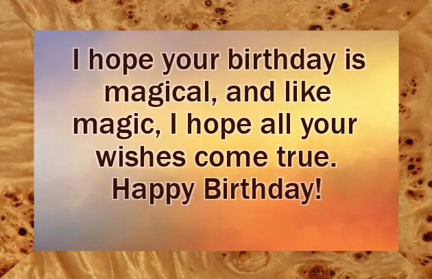 Birthday Wish For Child Boy