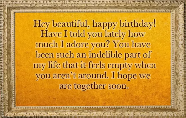 Nice Birthday Wishes For My Girlfriend