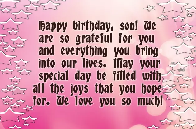 19Th Birthday Wishes For Son 19Th Birthday Wishes For Son