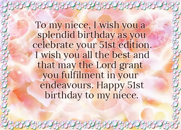 50Th Birthday Wishes For Niece 50Th Birthday Wishes For Niece