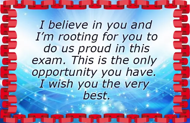 Exam Success Text Exam Success Text