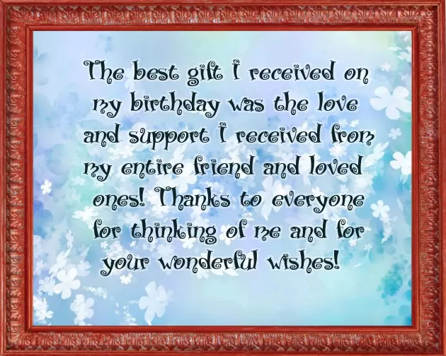 I Wish You A Wonderful Birthday