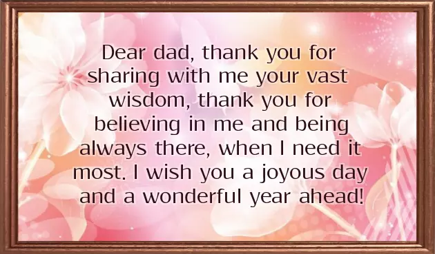 Birthday Wishes For New Daddy