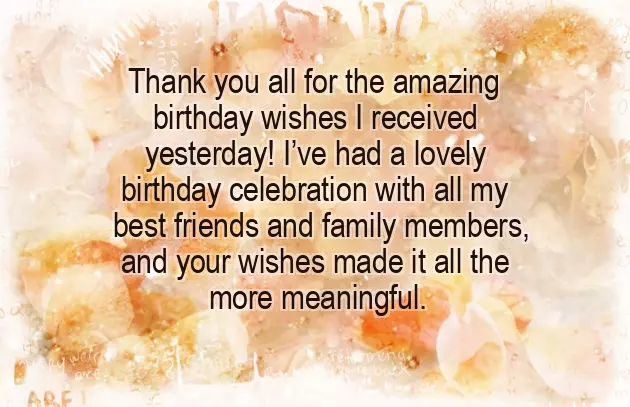 Thanks Guys For The Birthday Wishes Thanks Guys For The Birthday Wishes