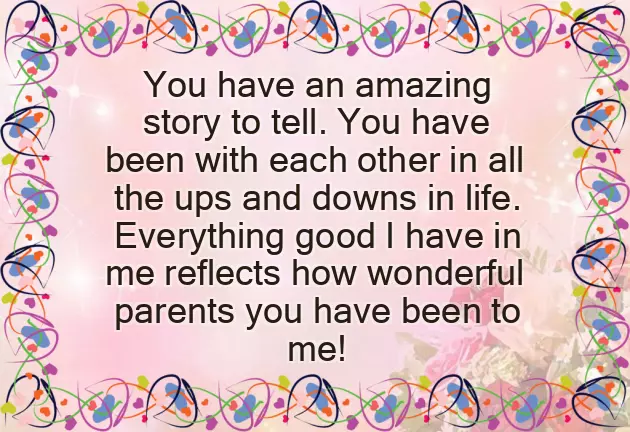 Happy Anniversary Mom And Dad From Daughter Status