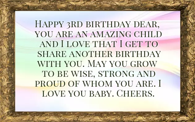 Birthday Wishes For 3 Year Old Sister Birthday Wishes For 3 Year Old Sister