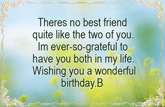 Happy Birthday You Two Happy Birthday You Two