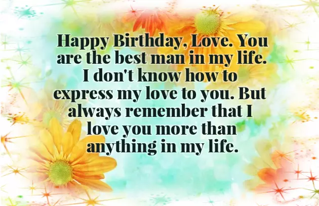 Happy Birthday Text Boyfriend