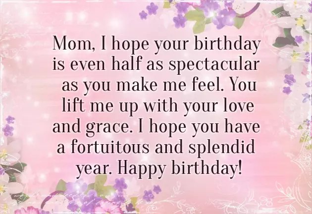Happy Birthday Love Mom