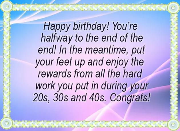 Happy 50 Birthday Funny Happy 50 Birthday Funny