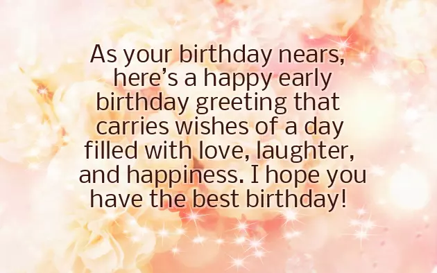 Early Birthday Wishes Funny Early Birthday Wishes Funny