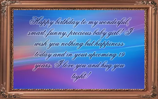 Happy Birthday Wishes For 19 Year Girl Happy Birthday Wishes For 19 Year Girl