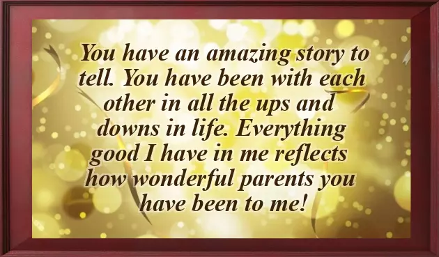 Happy Anniversary Mum Dad