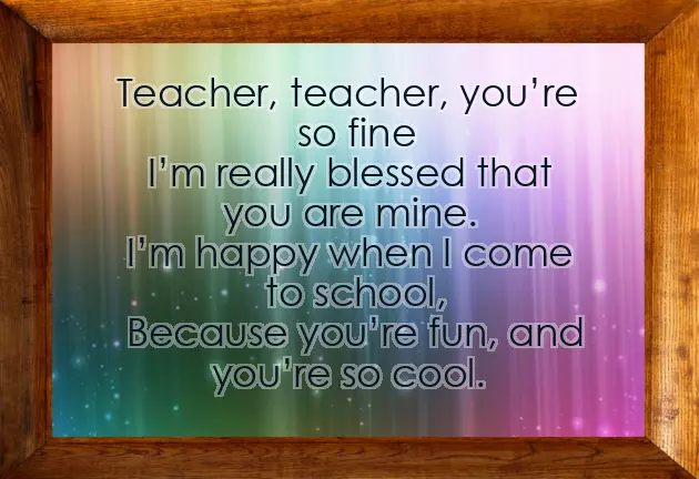 Poem For Teachers English Poem For Teachers English