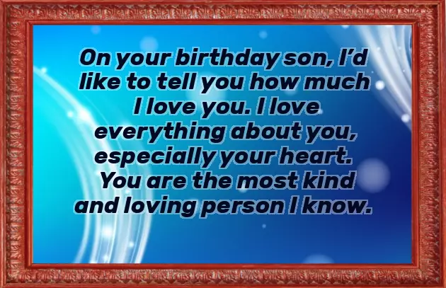 Birthday Quotes On Son