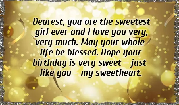 Happy Birthday To A Beautiful Young Woman