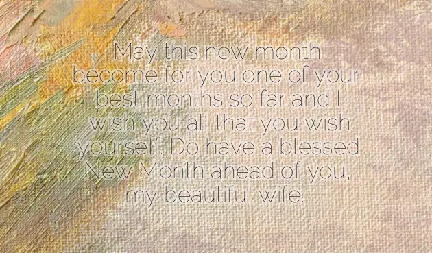 Happy New Month Love Text Happy New Month Love Text