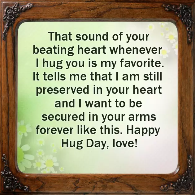 Hug Day Quotes For Girlfriend