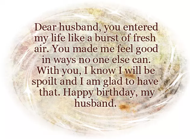 Happy Birthday To My Better Half Husband