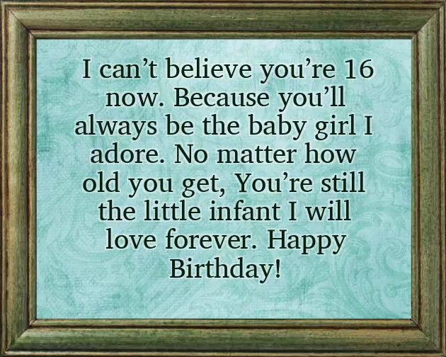 16Th Birthday Quotes For Daughter 16Th Birthday Quotes For Daughter