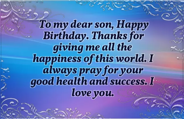 Birthday Quotes For My Son Birthday Quotes For My Son