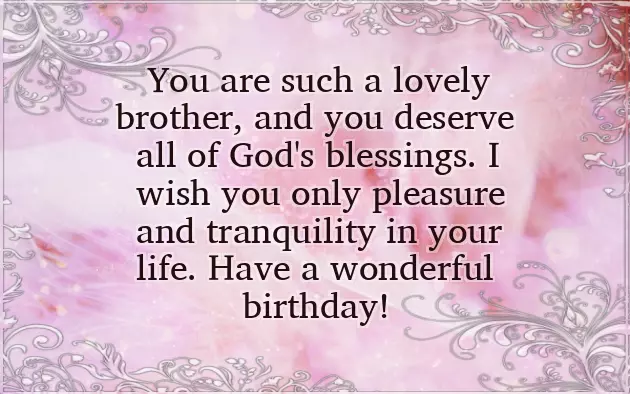 Words For Birthday Brother