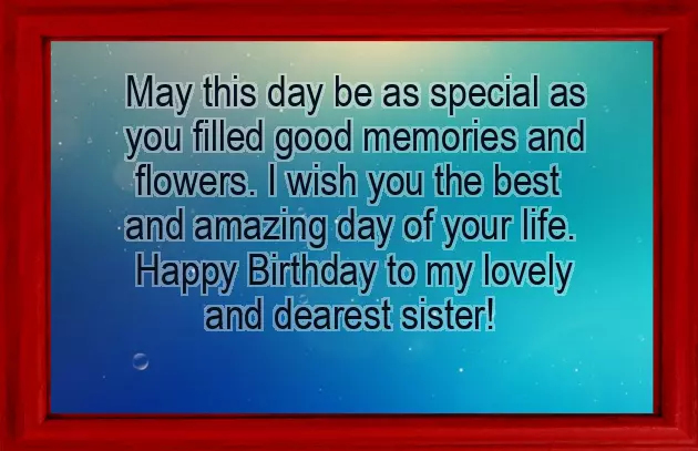 Free Birthday Quotes For Sister Free Birthday Quotes For Sister