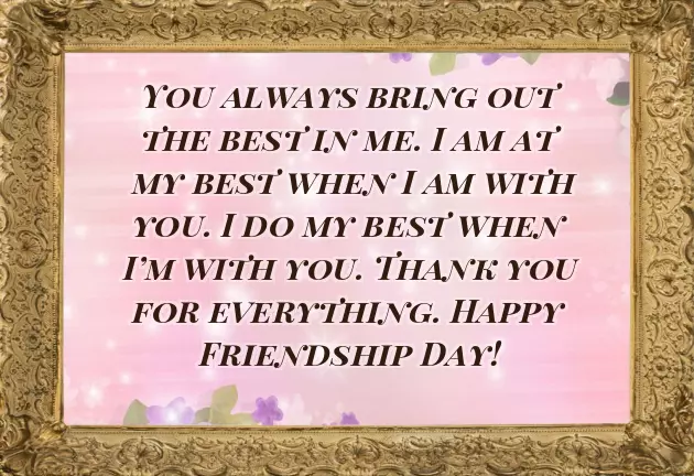 Happy Friendship Day Bestie