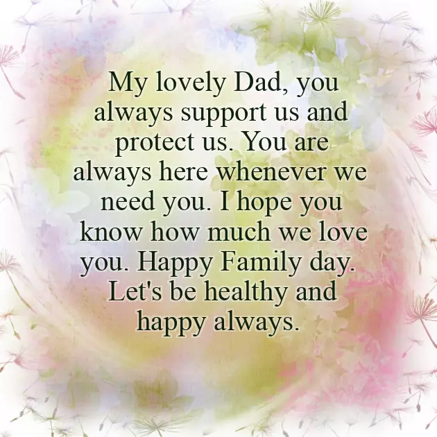 Best Wishes For A Family