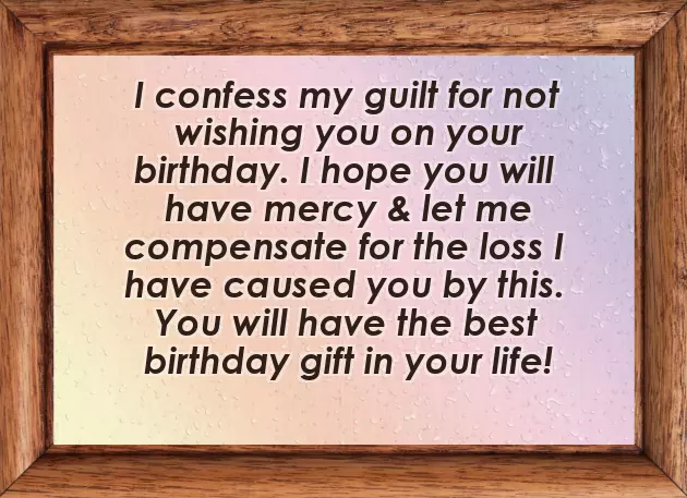 Happy Belated Birthday Female