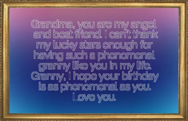 Happy Birthday Wishes For Granny