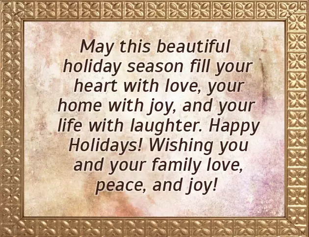 Wishing You Happy Holidays And A Wonderful New Year Wishing You Happy Holidays And A Wonderful New Year