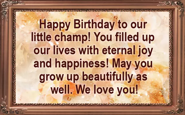 Birthday Wish To 1 Year Old Boy Birthday Wish To 1 Year Old Boy