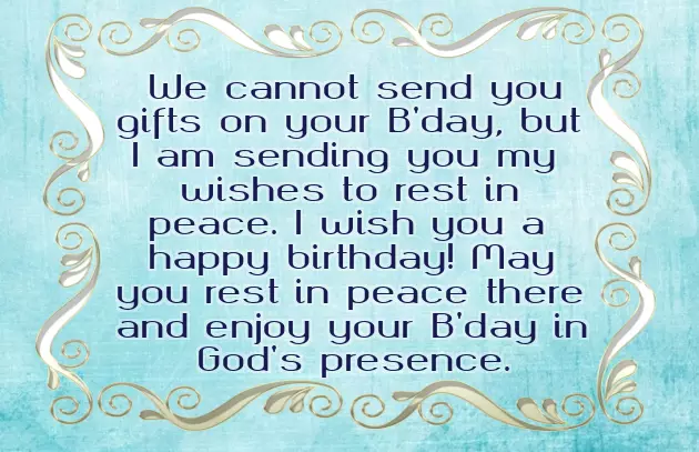 Birthday Wishes For Grandmother In Heaven