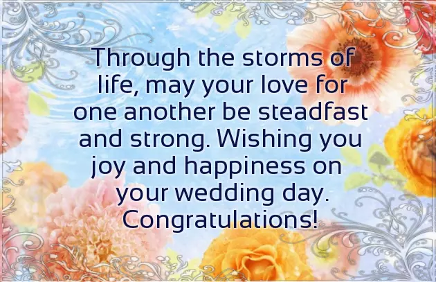 Short Wedding Greetings Short Wedding Greetings