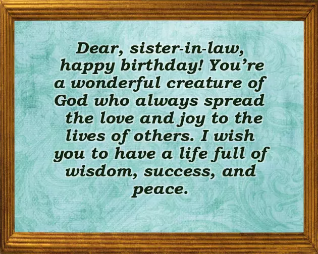 My Wife Sister Birthday Wishes My Wife Sister Birthday Wishes