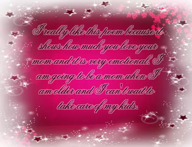 Poems For Mummy Poems For Mummy