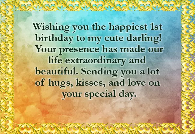 Quotes For First Birthday Baby Girl