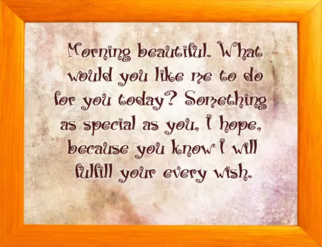 Adorable Good Morning Message For Her