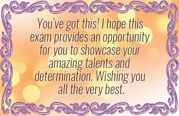 Exam Wishes Text Exam Wishes Text