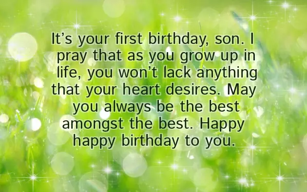 Birthday Wishes For 1 Year Baby Girl From Mother