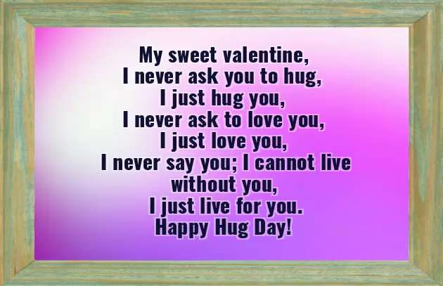 Happy Hug Day For Boyfriend Happy Hug Day For Boyfriend