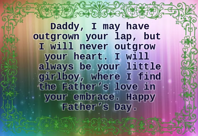 Fathers Day Message From A Wife