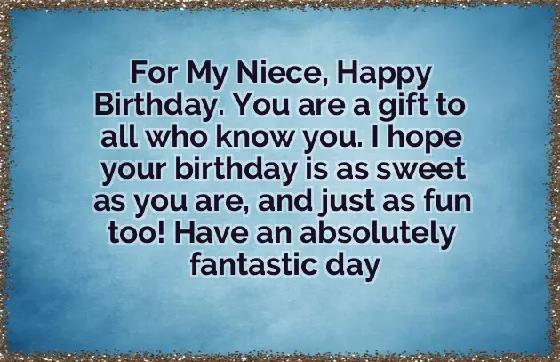 Happy 12 Birthday To My Niece