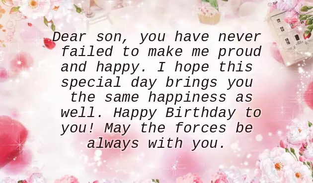 Son Birthday Wishes For Father Son Birthday Wishes For Father