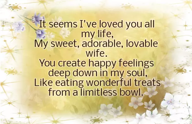 A Poem For My Husband A Poem For My Husband