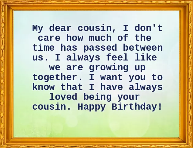 Best Cousin Birthday Wishes Best Cousin Birthday Wishes