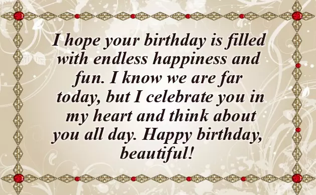 Girlfriend Special Birthday Wishes Girlfriend Special Birthday Wishes